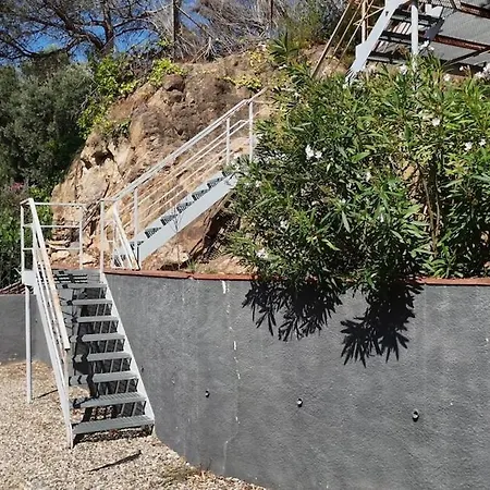Privada Con Piscina, Vistas Al Mar Y Montana En Λορέτ Ντε Μαρ